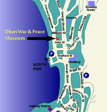 Map of Oban
